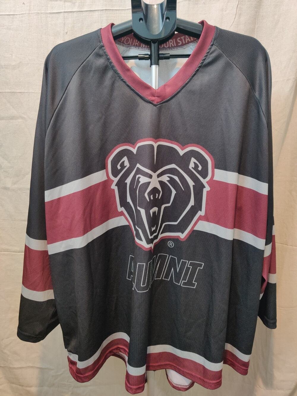 Missouri State University Bears Ice Bears Hockey Jersey Men's Size 4XL ACHA